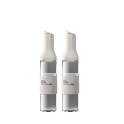 500ml 용량의 유리 오일 잔, 현대적인 누출 방지 디자인과 소스 보트 투어