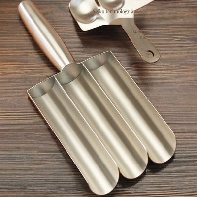 방추 생선 공 제작 세트 및 비 스틱 수동 스푼으로 가정에서 노력 없이 요리