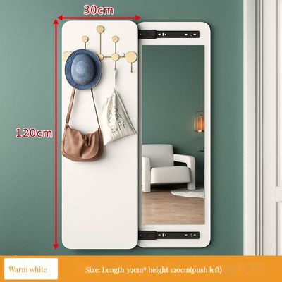 객실 공간 기숙사 객실 맞춤형 DIY 목재 저장 거울 벽 프레임