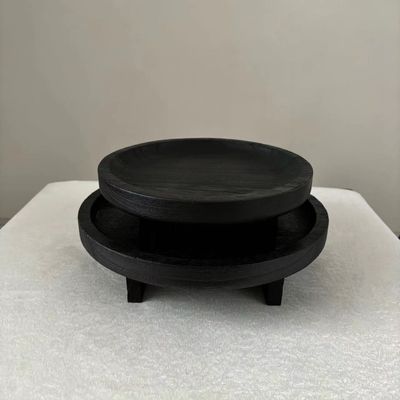 베이킹 도구 자연 나무 디스플레이 스톨 수작업 디자인 사용자 정의 옵션