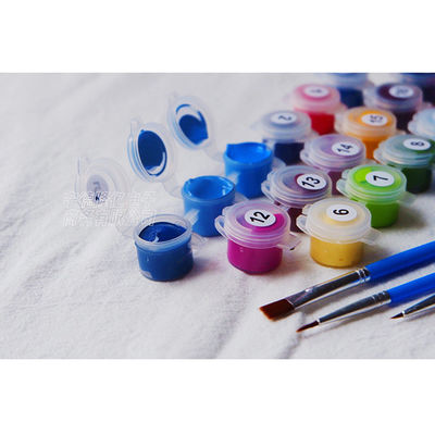 홈 오피스 호텔 장식 창의적인 DIY 초상화 키트 손으로 칠 된 오일 아트 캔버스