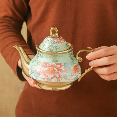 커피 장비 13 조각 세라믹 컵 세트 지속가능하고 영어 동화 가정