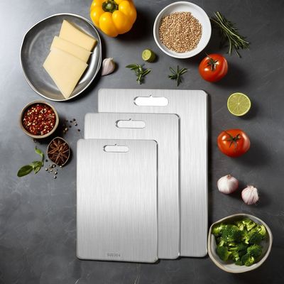 미끄러지지 않는 Bambu Base Kitchen Cutting Board Kitchenware 필요에 대한 투명한 아크릴
