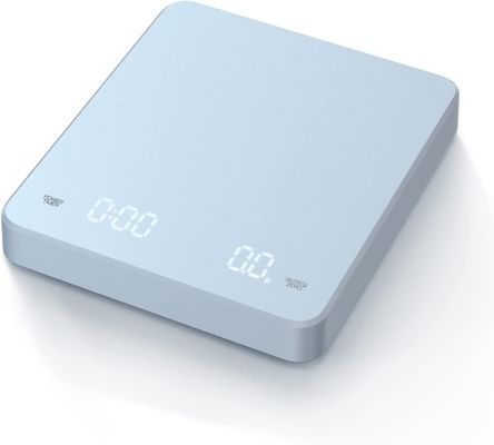 쉽게 LED 전자 커피 척도 1-3000g 용량 250mAh 배터리 미니멀리즘 디자인