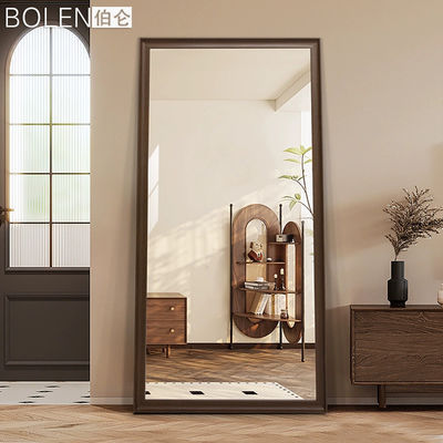 스타일리시 유리 전체 몸 바닥 서 있는 거울 침실 및 거실 장식