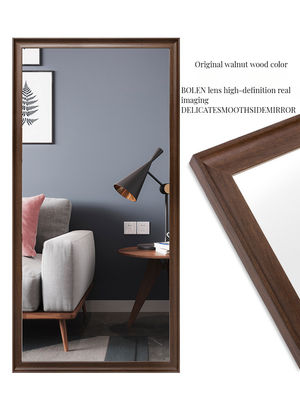 알루미늄 합금 프레임 전체 몸 의류 상점 벽착용을위한 벽에 매달린 거울