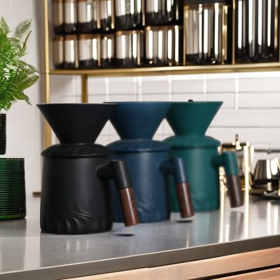 고전 포르셀라인 세라믹 커피 방울 세트