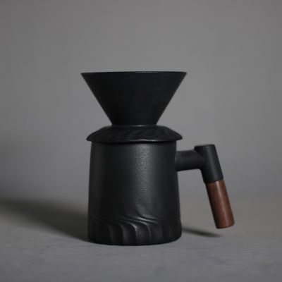 500ml 용량 현대 빈티지 세라믹 투어 오버 커피 메이커