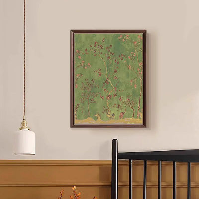 독보적인 호텔 디자인 추상적인 오일 페인트 디지털 인쇄로 정제 된 벽 장식