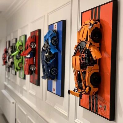 폴리카보네이트 현대 아트 데코 장식 유리 사진 프레임 자동차 디스플레이 및 벽 / 테이블 쇼케이스