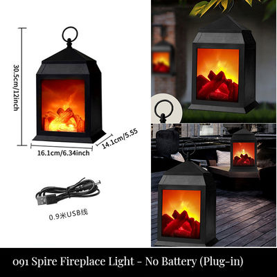 크리스탈 시멘트 재료 LED 화전 조명