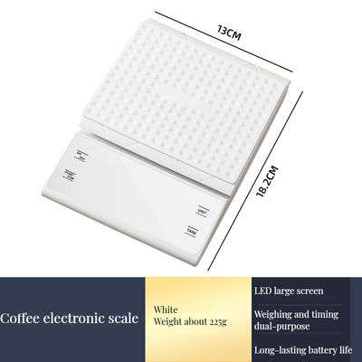 부엌용 ABS 디지털 무게 측정 장치 3kg/0.1g 커피 스케일 타이머를 붓기