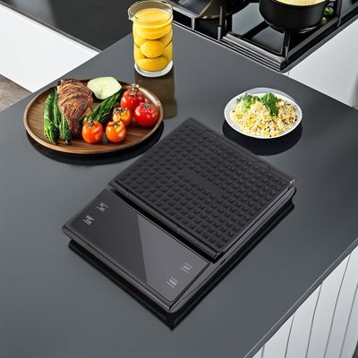 배후 조명 LCD 및 타이머 3kg/0.1g 무게 측정용 배터리 작동 커피 방울