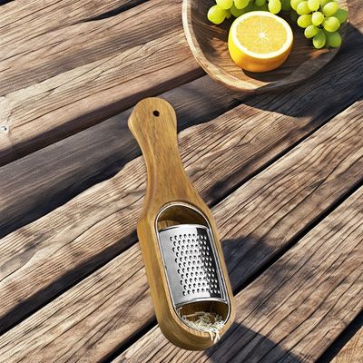 농촌 부엌 저장 채소 치즈 쉐리더 수작업 아카시아 나무 Grater