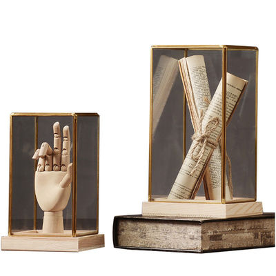 모든 축제 벽에 장착 된 향수 디자인 스타일 유리 디스플레이 박스