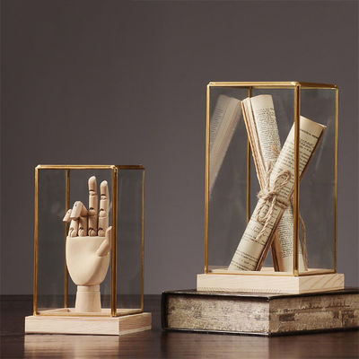 모든 축제 벽에 장착 된 향수 디자인 스타일 유리 디스플레이 박스