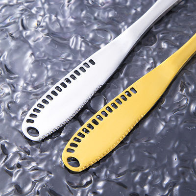 전자 상거래점용으로 금으로 칠한 430 스테인리스 스틸 빵 햄과 크림 칼