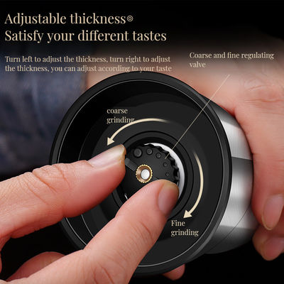 BAMBOO 304 스테인리스 스틸 수동 고추 향신료 밀링 신선한 밀린 고추 큐민 바닷금