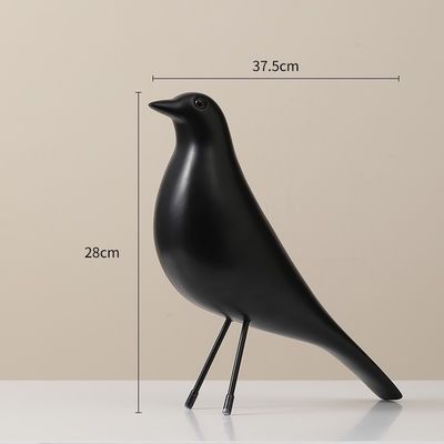 다채로운 예술 테마 樹脂 새 장식이 Stilllife 다채로운 테이블 장식