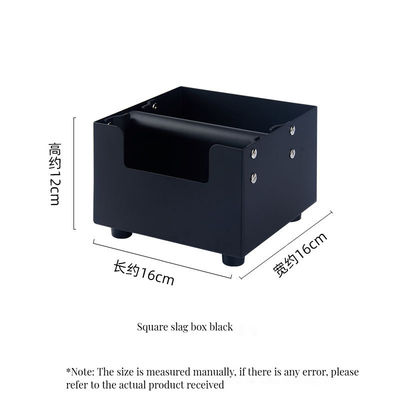 커피 차 도구용 휴지 스틸 실리콘 큐보이드 콕 박스