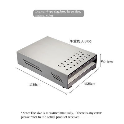 스테인레스 스틸 드라워 타입 버킷 스탠 클래식 스타일 커피 마운드 탭 컨테이너