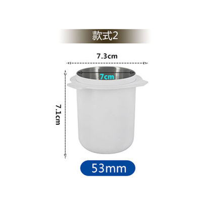 커피 도징 링 51/58mm 알루미늄 합금 스니핑 머그 파우더 피더 에스프레소 도구 컵