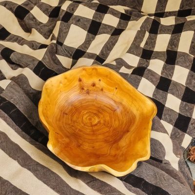 사용자 지정 로고 수용 수작업 농장 목조 공예 그릇 키 견과류에 대한 가구