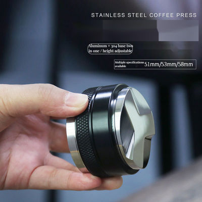 휴대용 바리스타 변조 배급기 54mm 친환경 에스프레소 포터 필터 호환