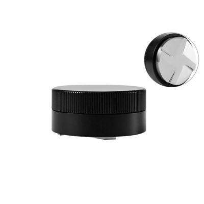 레스토랑.홈.커피 스테인리스 스틸 에스프레소 탭과 호박 나무 캡 58mm 크기