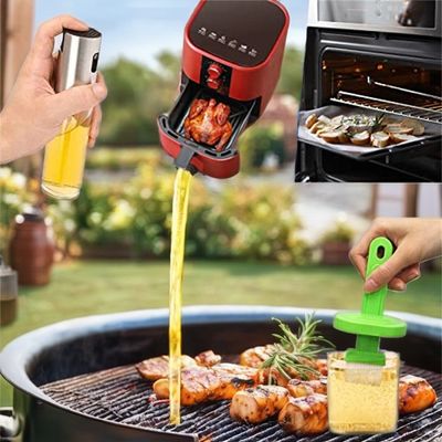 기름 채우기 부엌 기기 요리 굽기 및 굽기 BBQ 스프레이어 병 분배기
