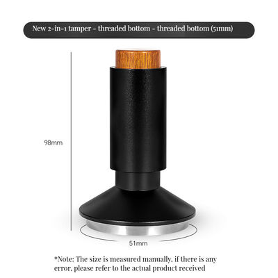 51mm 53mm 58mm 일정한 압력 커피 변조 바늘 조울기 WDT 기능 폼 우유