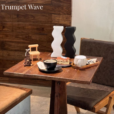 웨딩 홈 디코레이션 현대 백색 세라믹 목조 주방 식탁 장식