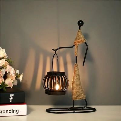 은 철 촛불 들고자 마법 결혼식 크리스마스 설정에 필수