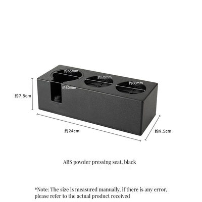 현대 디자인 블랙 탬퍼 스탠드 58mm 포타필터 홀더와 바리스타