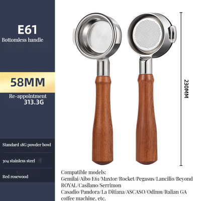 정밀 투여 도구 세트 환경 친화적 인 커피 투여 고리 51MM 58MM 포터 필터