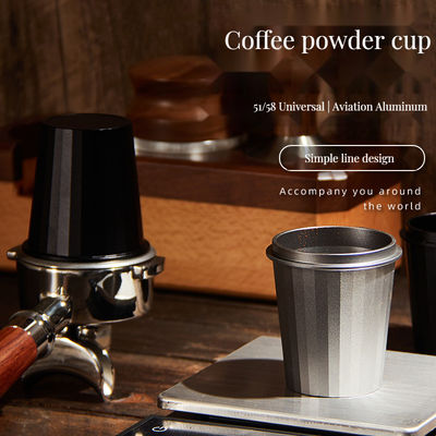 현대 디자인 스타일 커피 차 도구 스터킹 스테인레스 스틸 바리스타용 복용컵