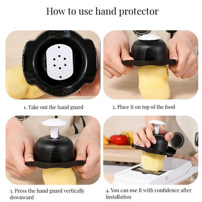 22-Way 스테인리스 스틸 식품 컷퍼 수동 대나무 다중 도구 채소 슬라이서 사용자 정의 크기