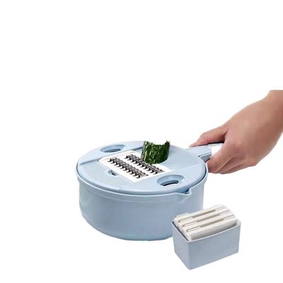 스테인리스 스틸의 사각형 Bambu Bowl-Shaped Slicer Machine로 부엌을 업그레이드하십시오