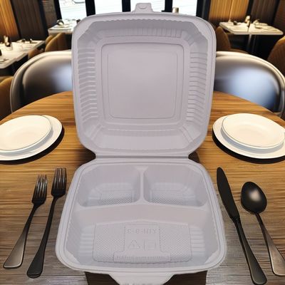 식품 등급 일회용 정면 플라스틱 점심 상자 뚜?? 과 마이크로 웨이브 안전 용기