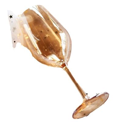 사랑받는 사람들에게 우아한 앰버 U 모양의 고급 적포 잔을 선물해 주세요