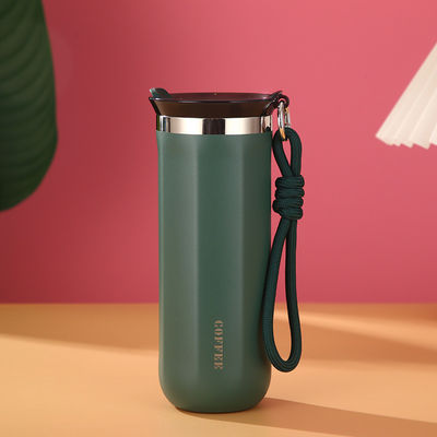 접시와 함께 스테인레스 스틸 커피 머그 모든 적용 가능한 사람 사용자 정의 350ml 450ml