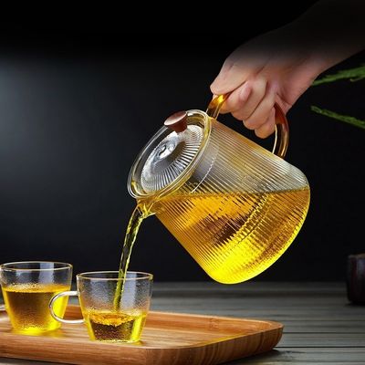 500ml/800ml/1000ml 열 저항 유리 음료 세트 스타일리시한 우유 잔 일반 기회