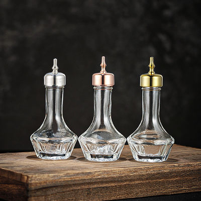 일본식 디자인 럭셔리 비리 크리스탈 암버 와인 샷 글래스 30ml 용량