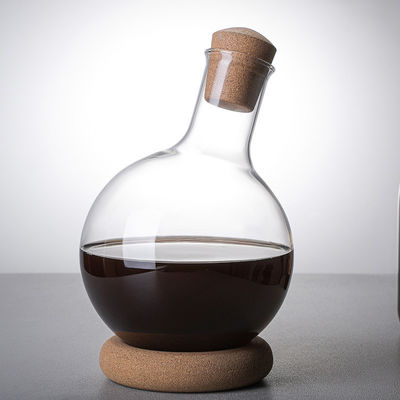 패스트 포어 디자인 고급 손으로 불린 보로실리케이트 레드 와인 디칸터 클래식 스타일