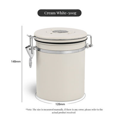 식품 보관 패키지 현대 304 스테인리스 스틸 커피 캔