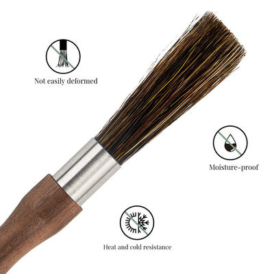 나무 손잡이 커피 밀러 브러쉬 바리스타 부엌 상업 구매자 슈퍼 마켓