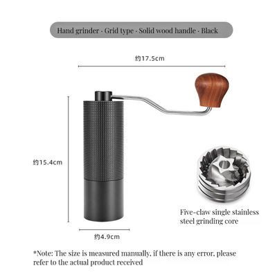 저장용 조정 가능한 다기능 콩 밀러 핸드 터치 커피 밀러