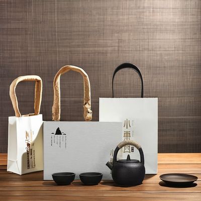 레트로 디자인 스타일 선물 상자 커피 세트