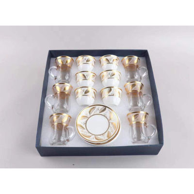 포르셀라인 차 커피 컵 및 접시 세트 유리 음료용품 종류 커피 차 세트