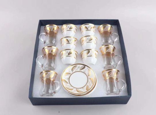 유럽 디자인 두 조각 유리 라인어 테르모스 병 금속 몸 커피 진공 병